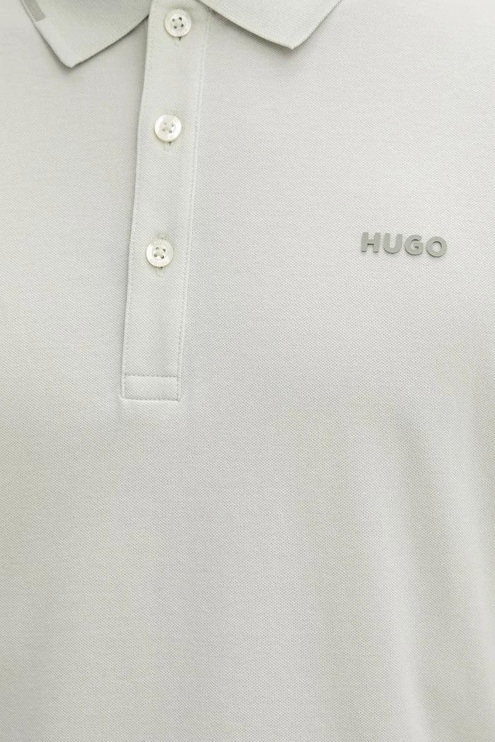 HUGO erkek pamuklu yakalı tişört Dinoso222