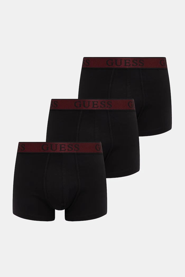 Guess Erkek Pamuklu Elastan Boxer JOE 3'lü