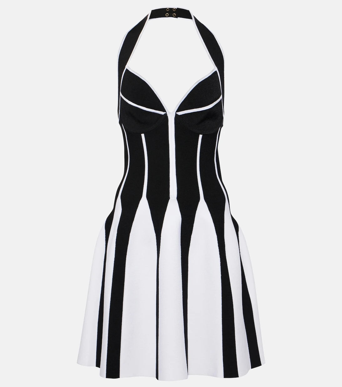 Balmain - Halterneck minidress