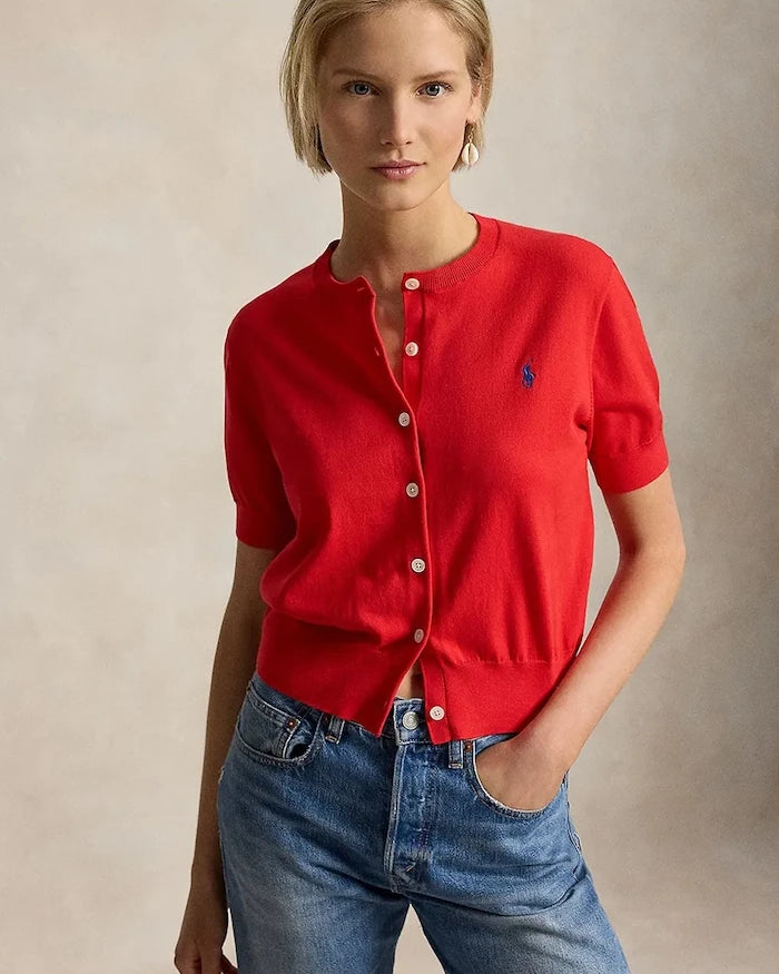 Polo Ralph Lauren pamuklu kadın yelek