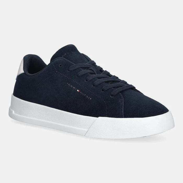 Велурени маратонки Tommy Hilfiger TH COURT CORE SUEDE