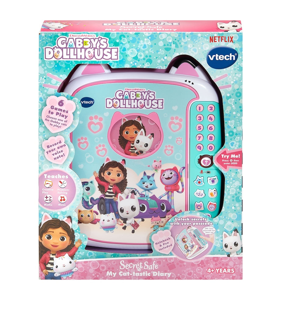 VTech Gabby's Dollhouse: Secret Safe My Cat-Tastic Diary