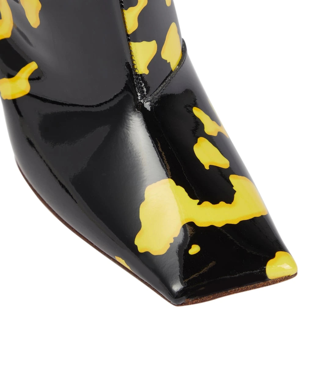 Vetements - Patent leather over-the-knee boots