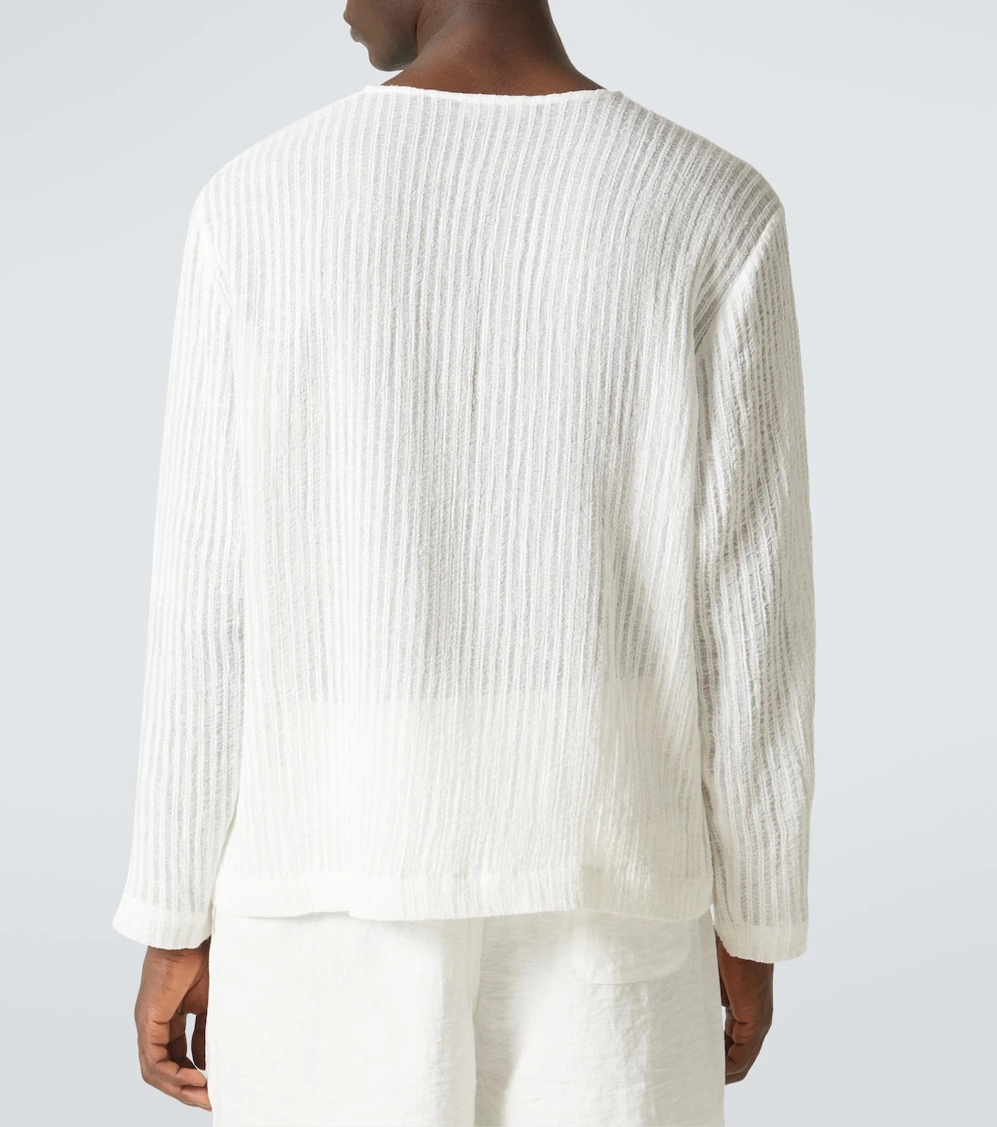 Commas - Striped Henley shirt