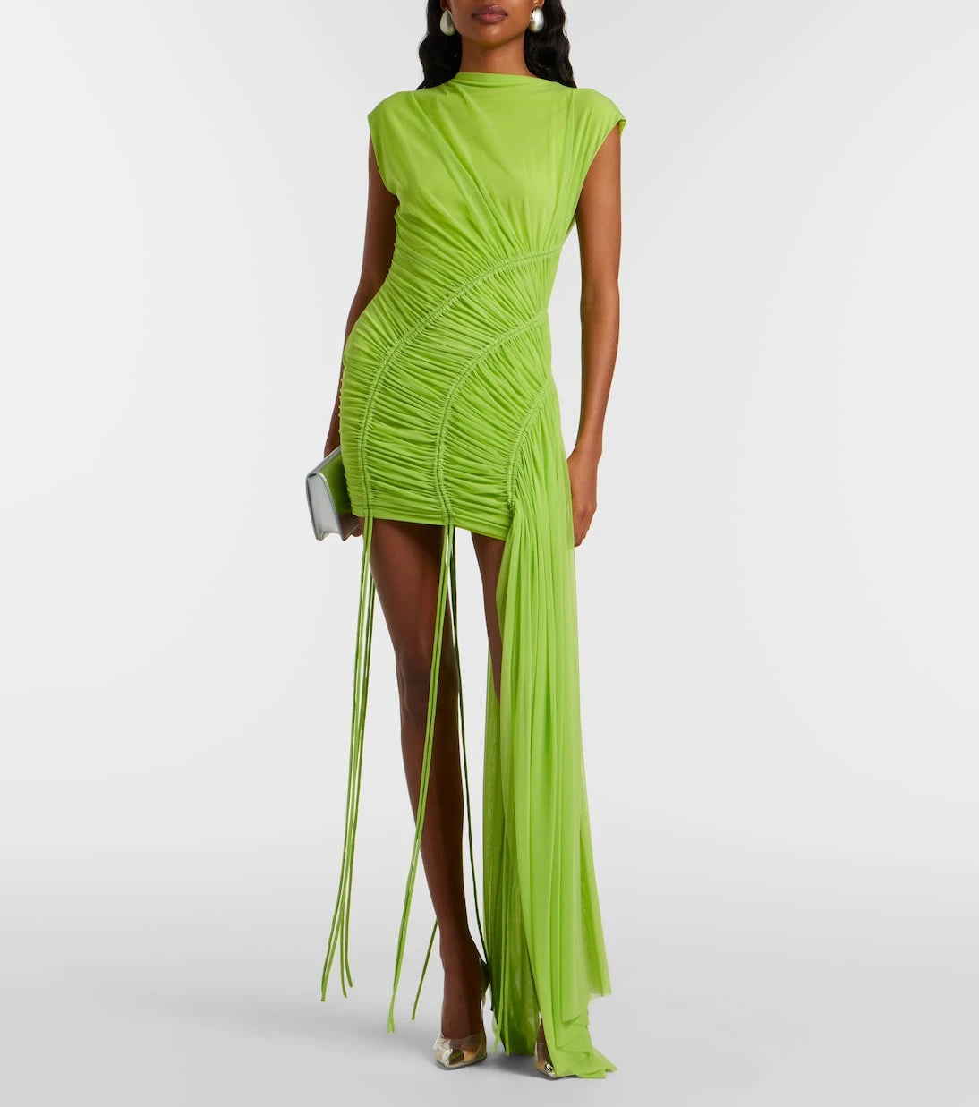 David Koma - Ruched minidress