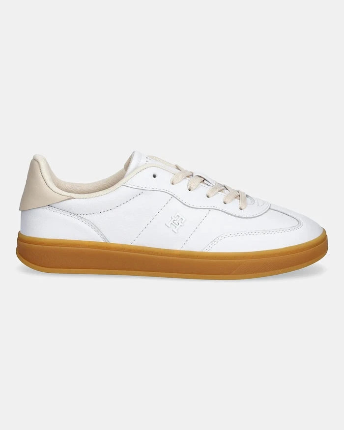 Tommy Hilfiger TH PREMIUM HERITAGE SNEAKER Deri Spor Ayakkabı