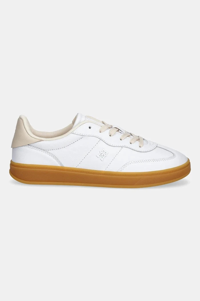 Tommy Hilfiger TH PREMIUM HERITAGE SNEAKER Deri Spor Ayakkabı
