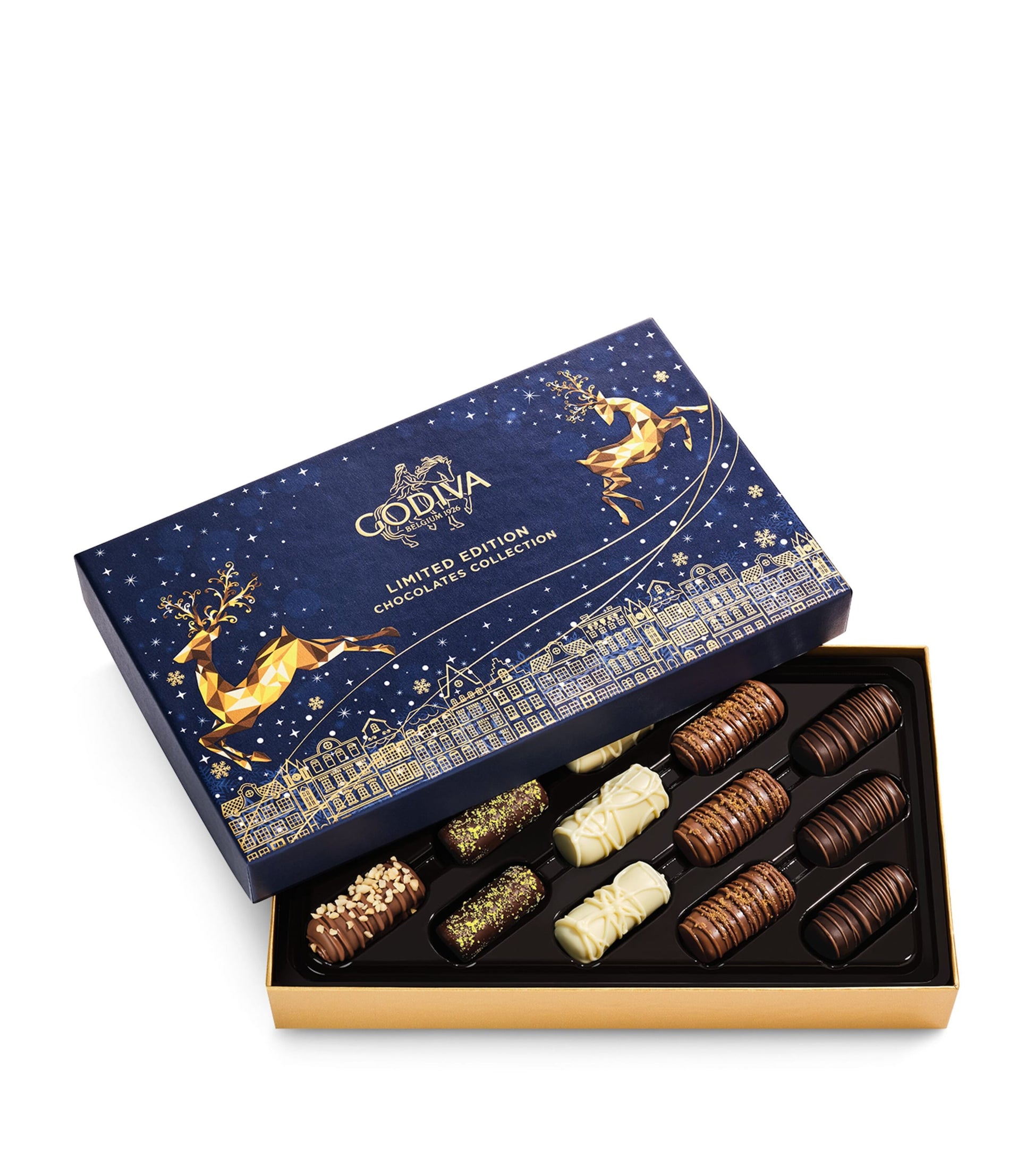 15-Piece Cuvée Speciale Holiday Chocolate Box (105g)