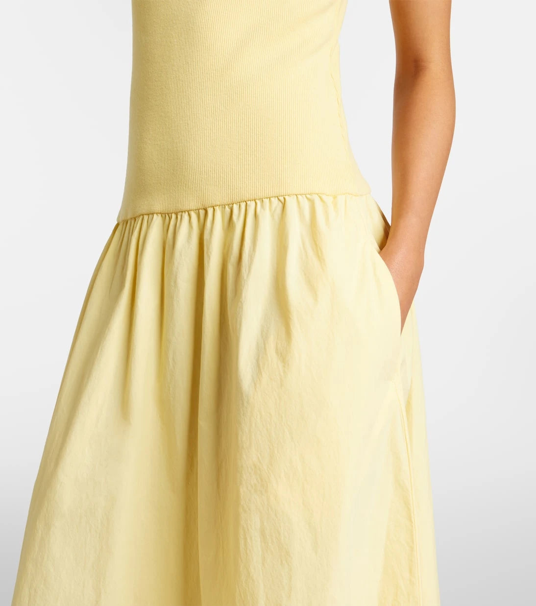 Velvet - Romilly cotton-blend midi dress