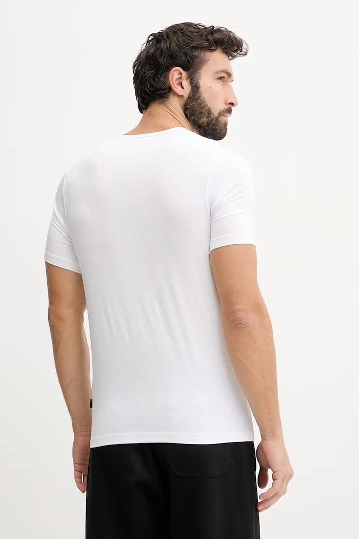 BOSS Erkek Viskoz Tişört TShirt RN 3P Bamboo 3'lü