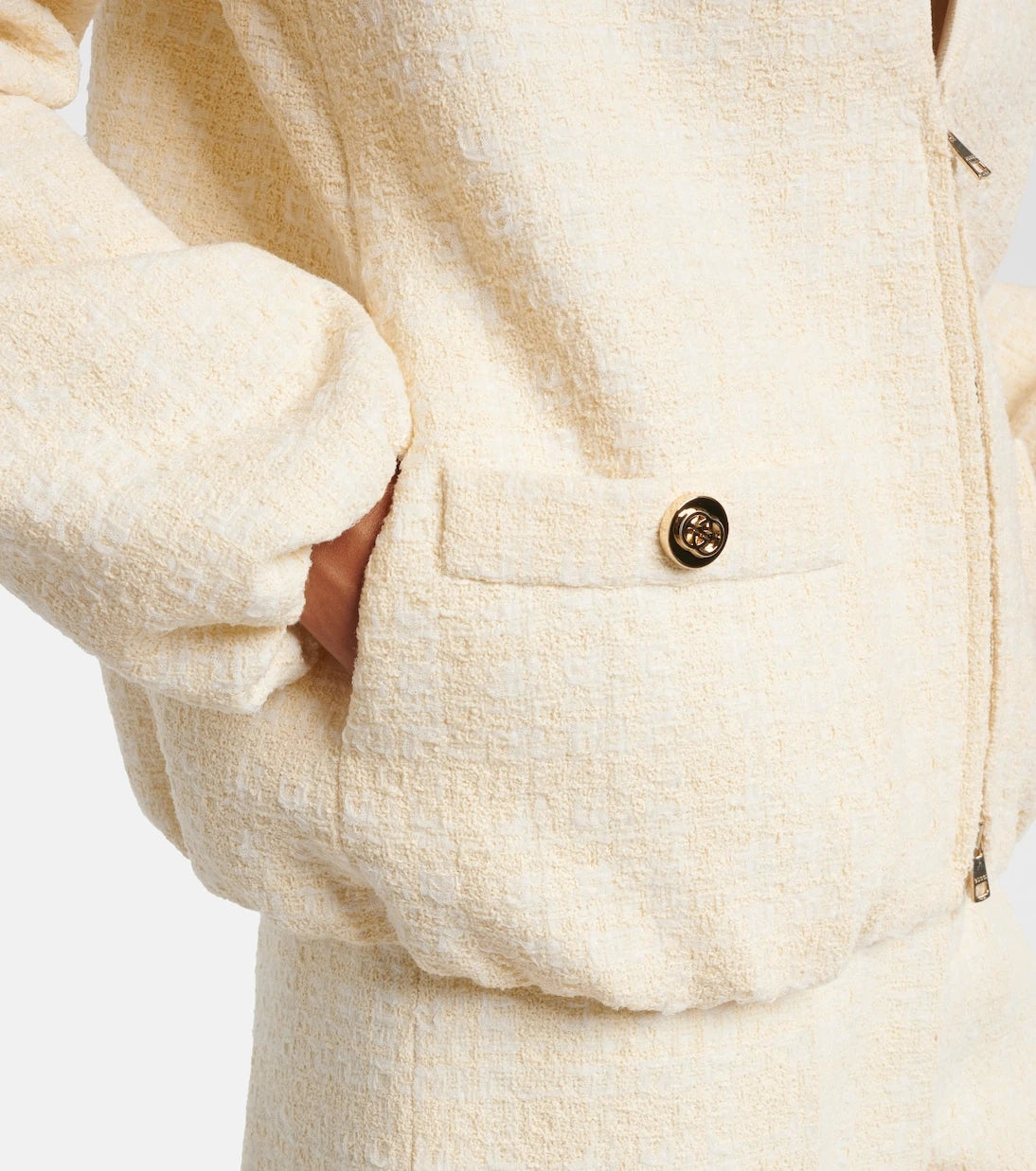 Gucci - Checked cotton-blend tweed jacket