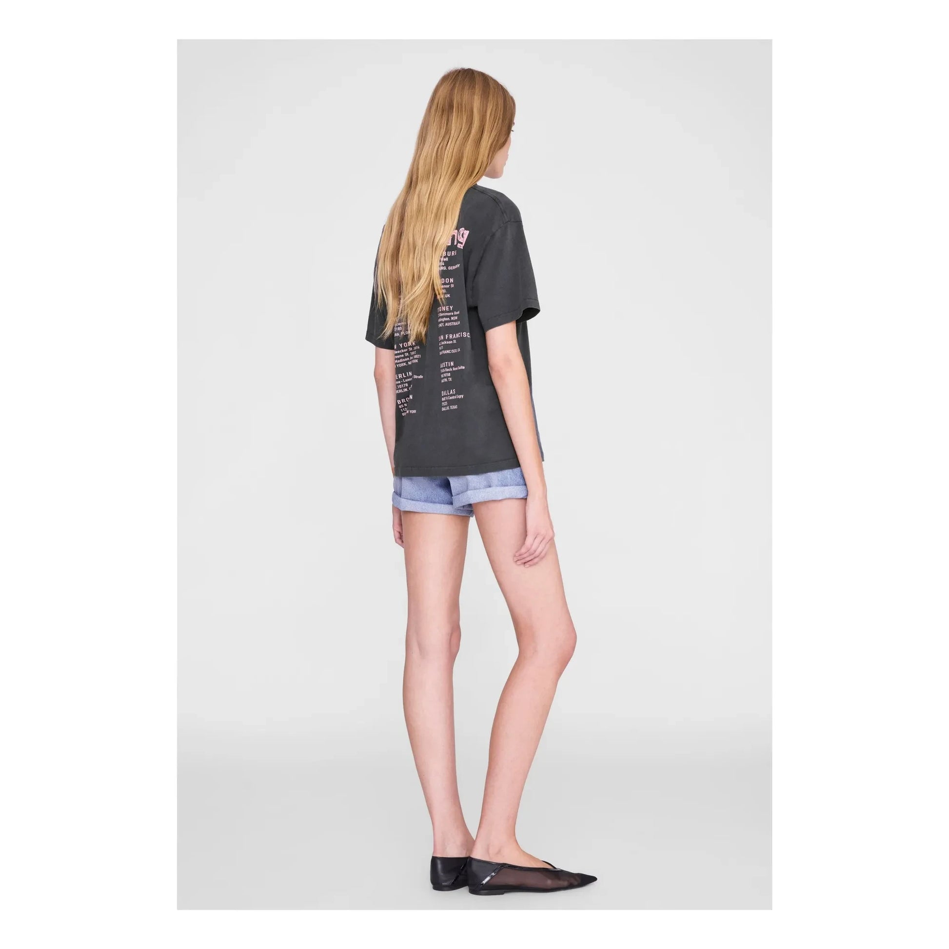 Anine Bing - Wagner Smiley T-shirt | Grey