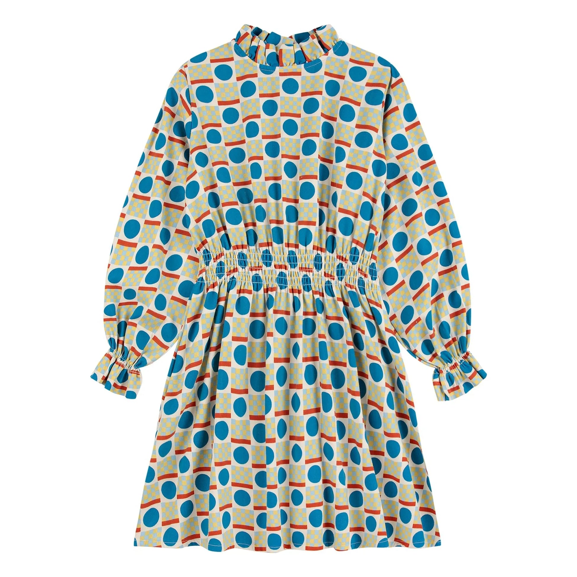 Bobo Choses - Geometric dress | Ecru