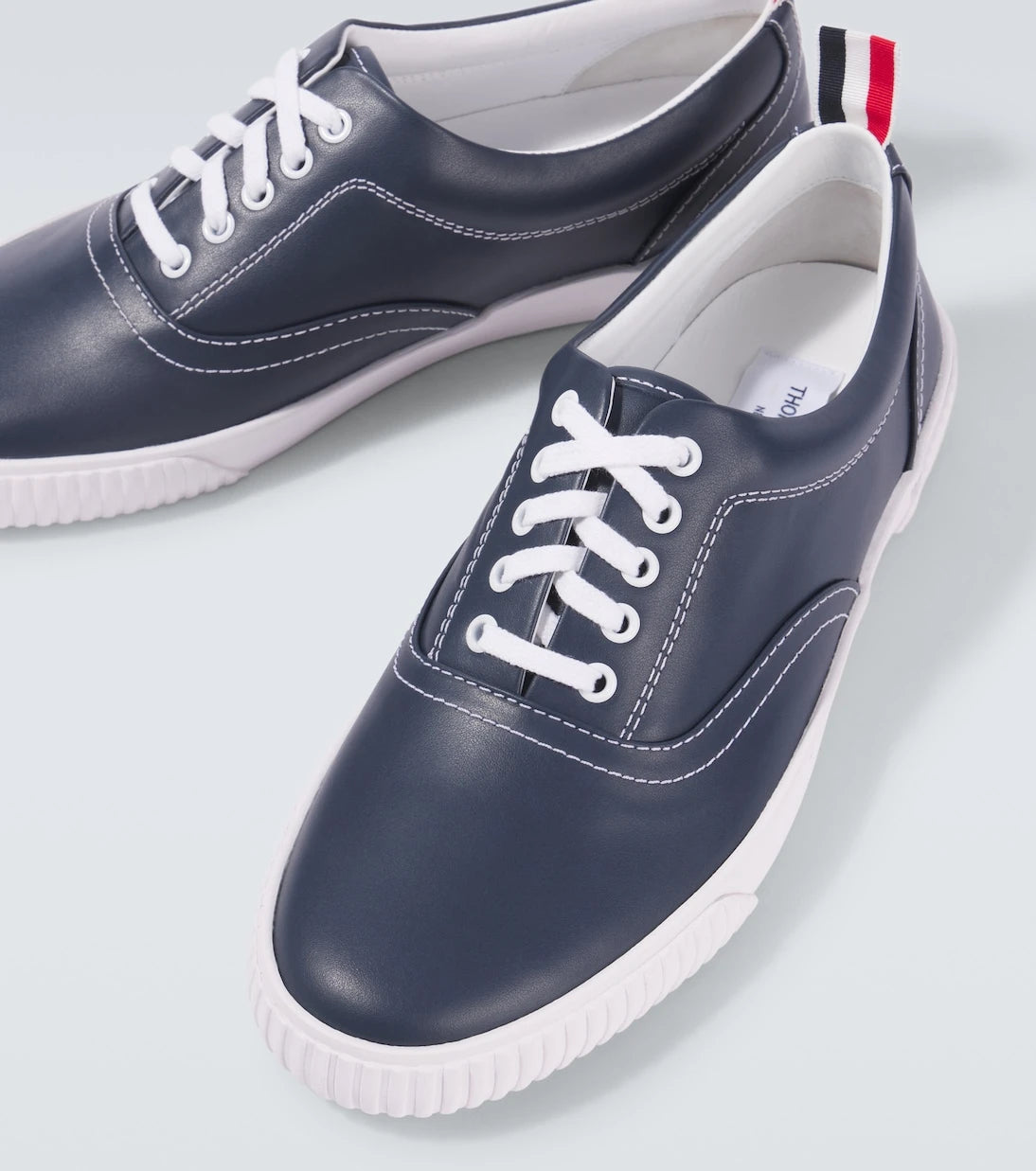 Thom Browne - Heritage leather sneakers