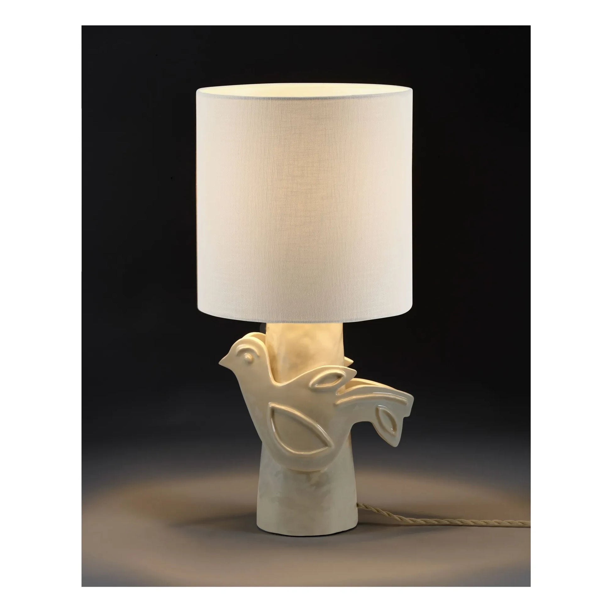Serax - Paloma stoneware table lamp, Marie Michielssen | White