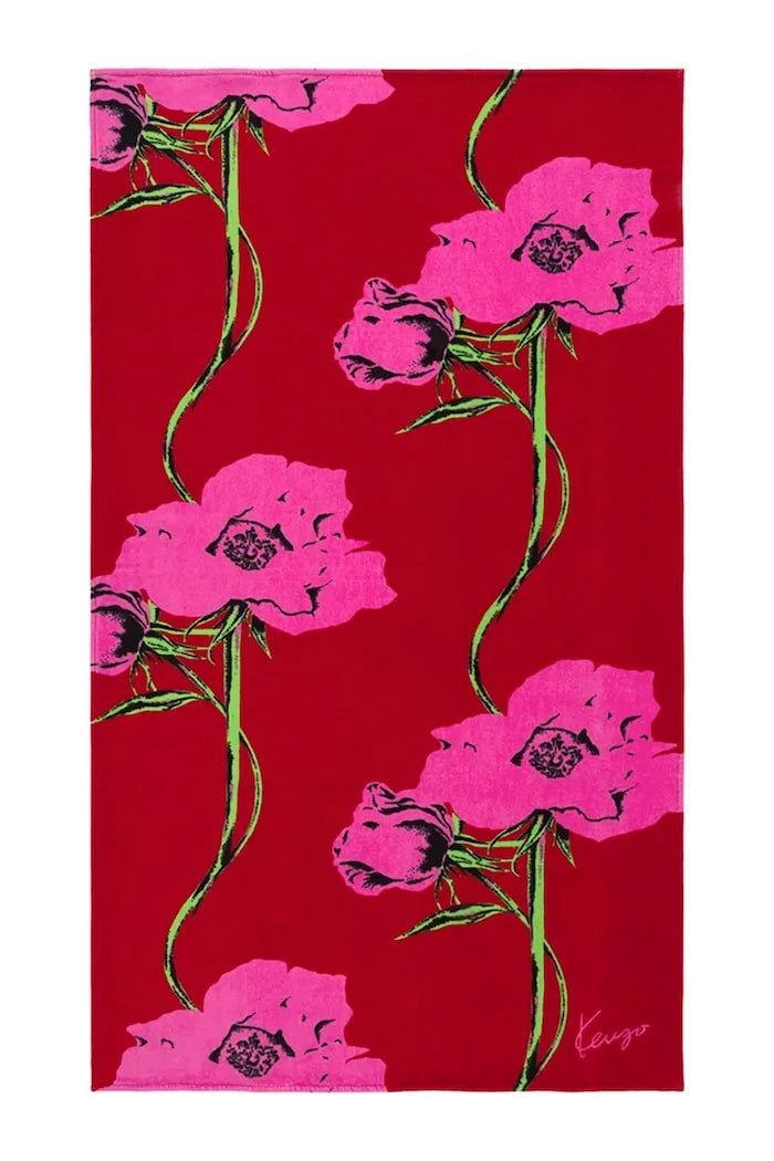 Kenzo KPOP Rouge Pamuk Plaj Havlusu 100 x 170 cm