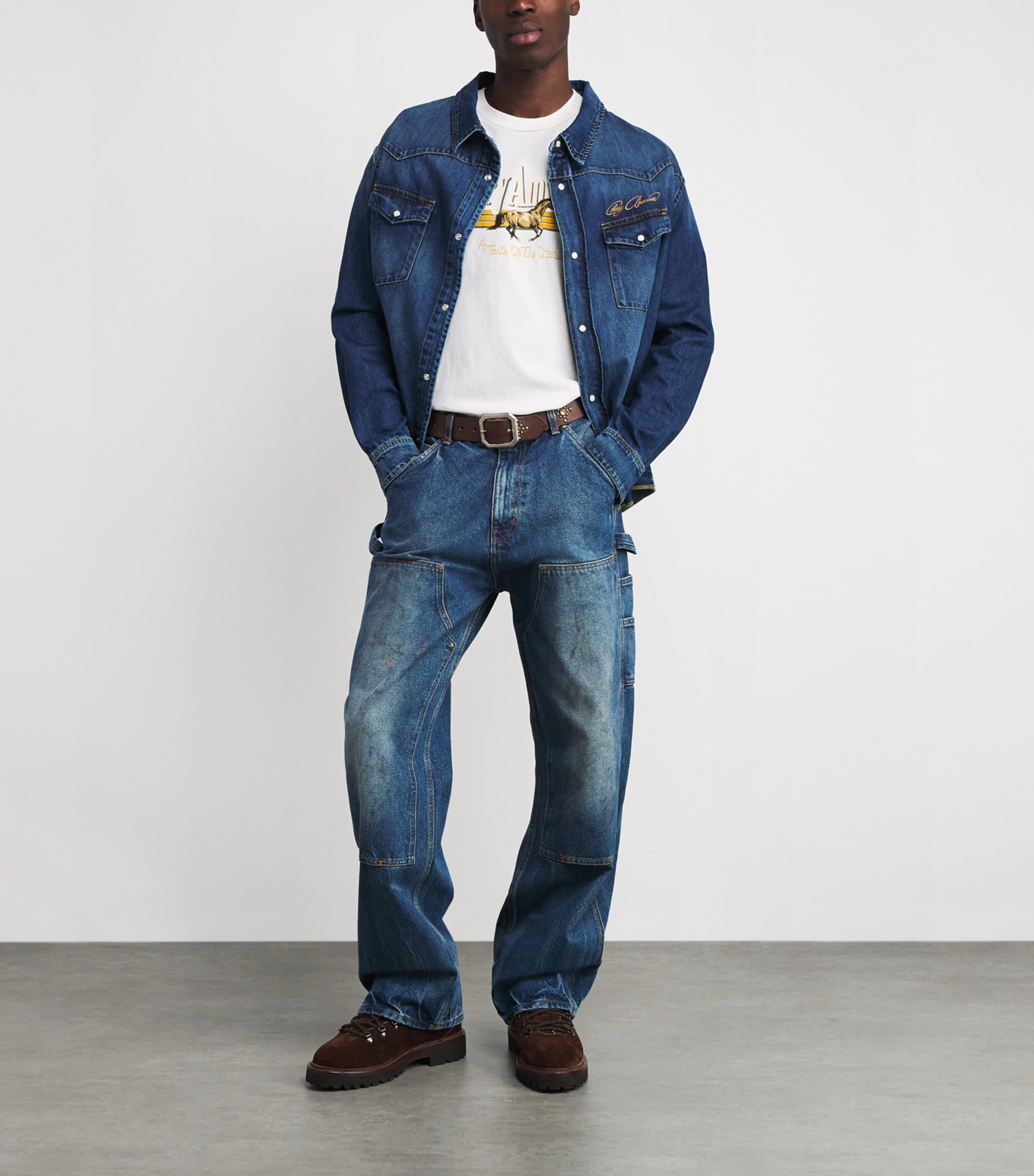 Cherry Los Angeles Cotton Logo Print Coast to Coast T-Shirt