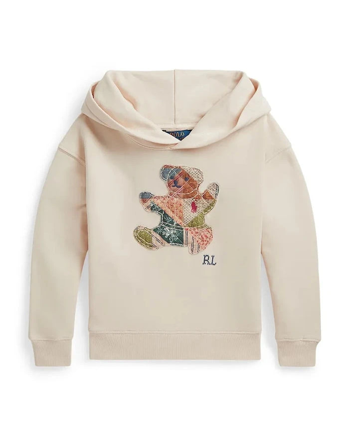 Polo Ralph Lauren çocuklar için pamuklu kapüşonlu sweatshirt