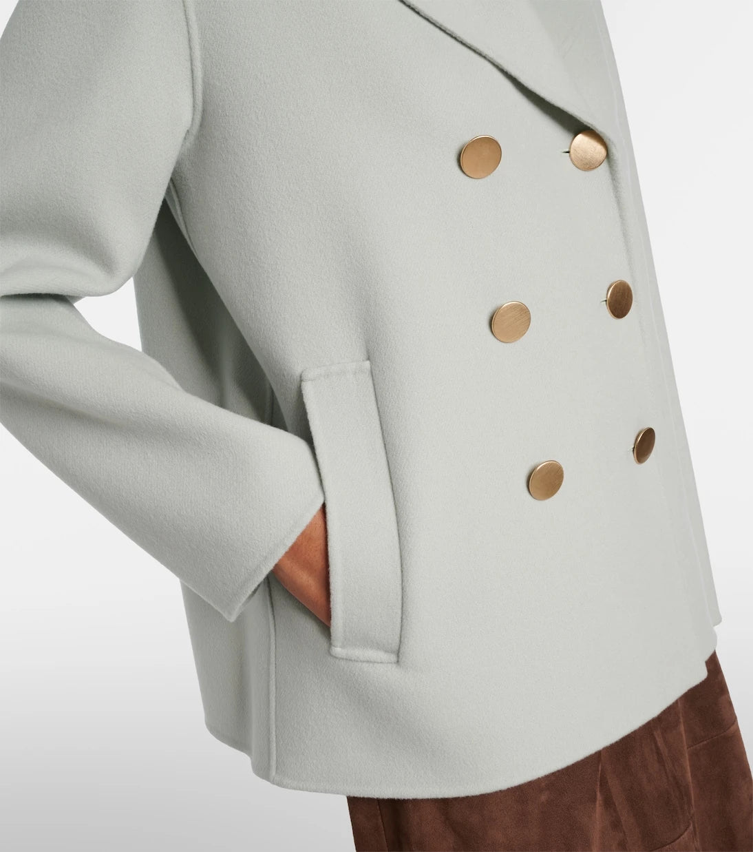 'S Max Mara - Margot double-breasted virgin wool jacket