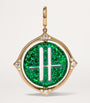 Annoushka x Harrods Yellow Gold, Diamond and Tsavorite My Life in Charms Spinning Charm