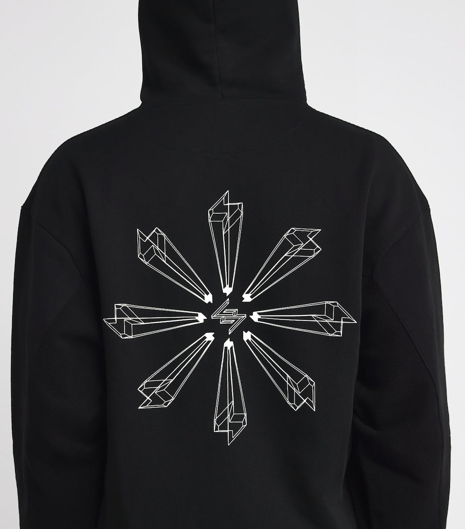 Represent 247 Black Uprising Zip-Up Hoodie