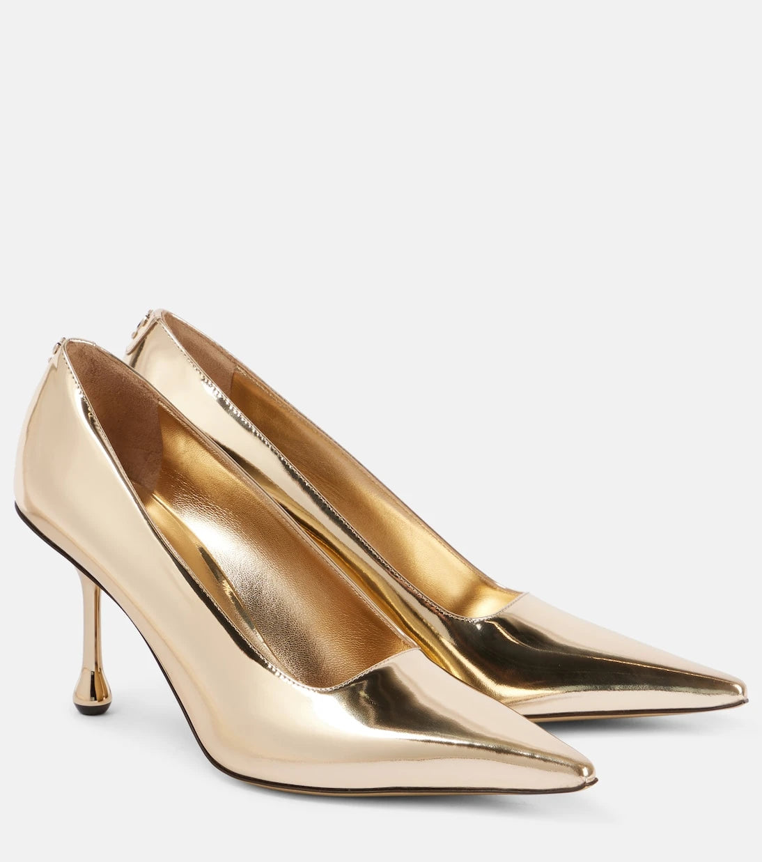 Jimmy Choo - Ixia 80 mirrored leather pumps