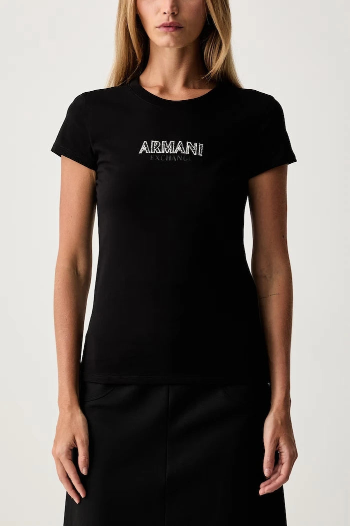 Armani Exchange kadın pamuklu tişört