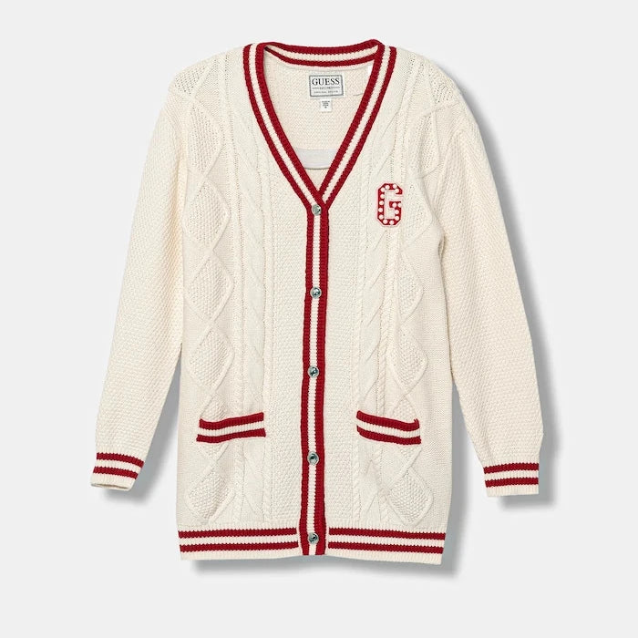 Детска жилетка с вълна Guess