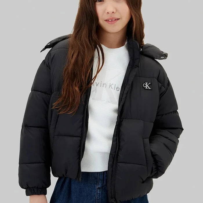Calvin Klein Jeans капитонирано яке за деца