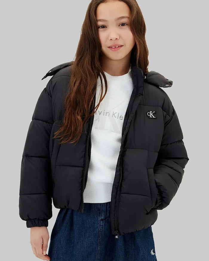 Calvin Klein Jeans çocuklar için kapitone ceket