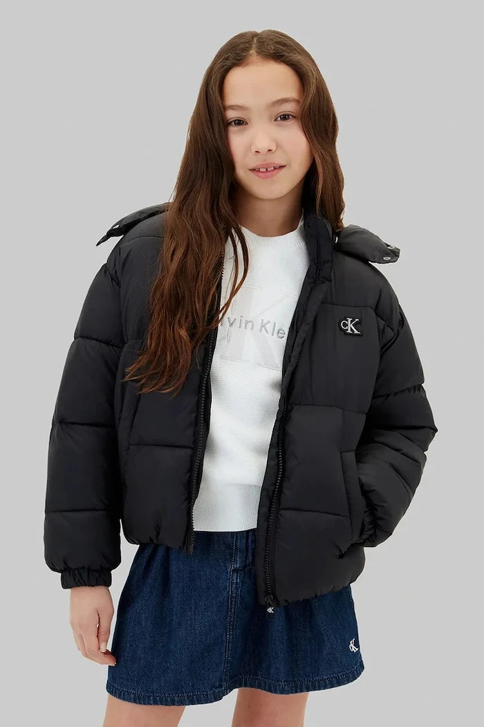 Calvin Klein Jeans капитонирано яке за деца