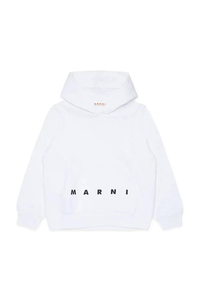 Çocuklar için pamuklu kapüşonlu sweatshirt