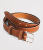 Eleventy Leather Belt