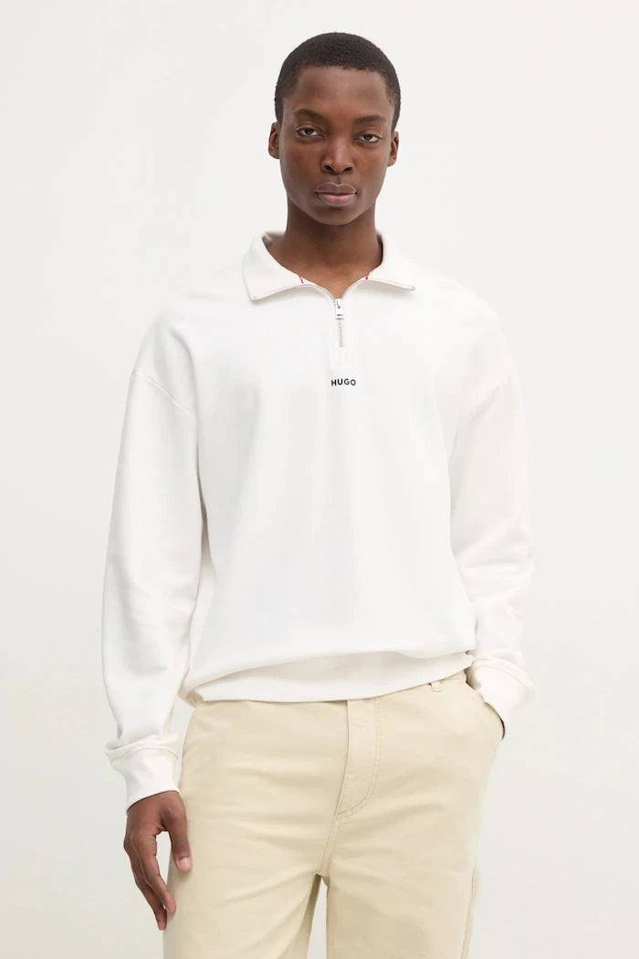 HUGO erkek pamuklu sweatshirt Durty244