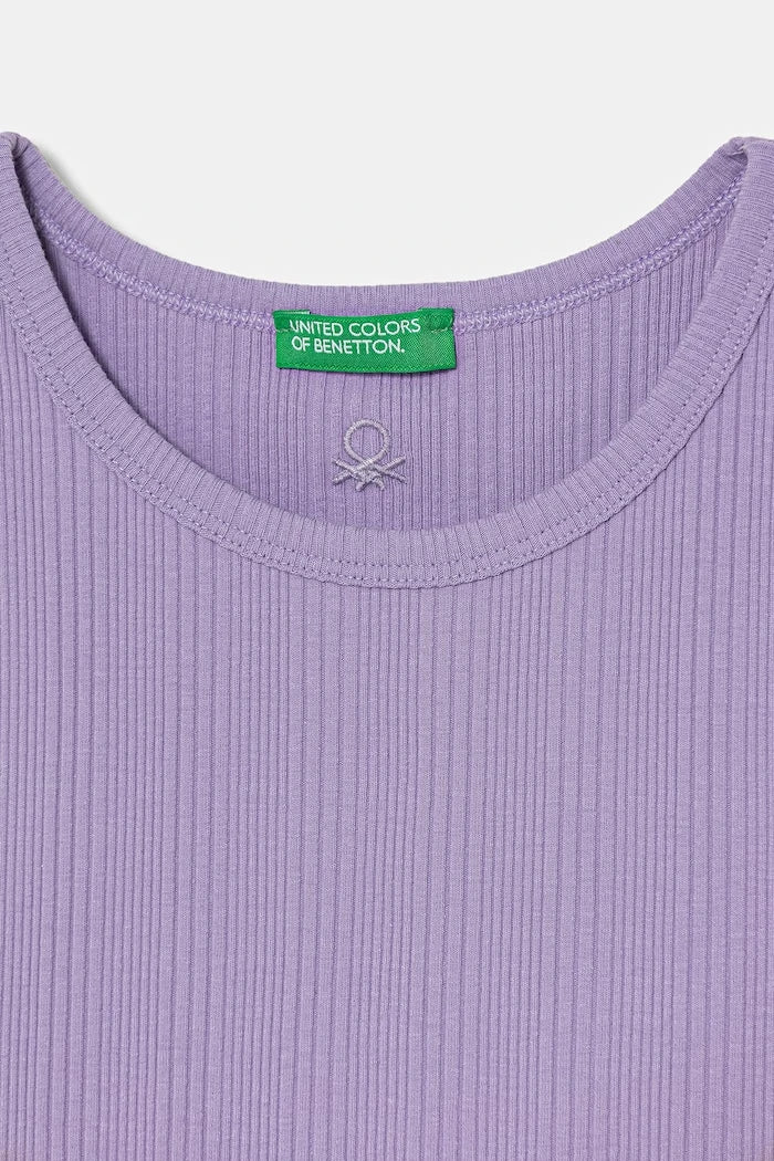 United Colors of Benetton çocuklar için pamuklu elastanlı üst