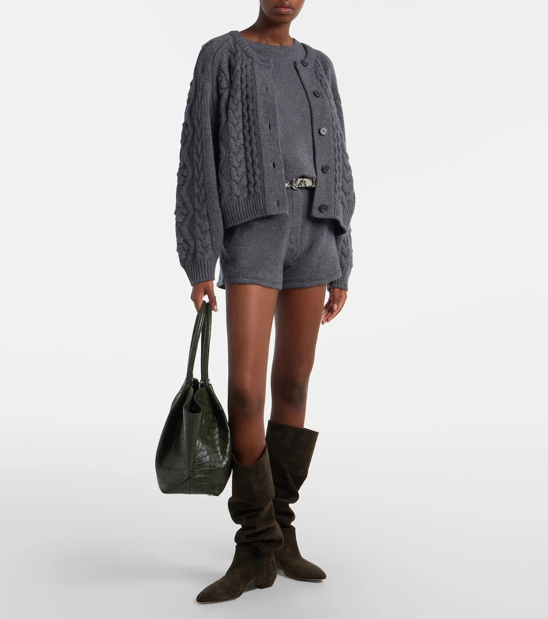 Lisa Yang - Annora cashmere shorts