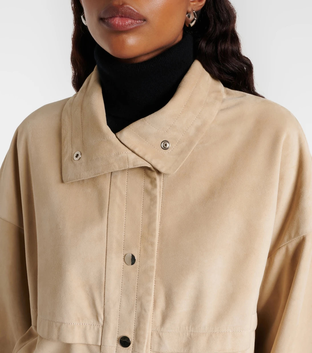 Nour Hammour - Park suede jacket