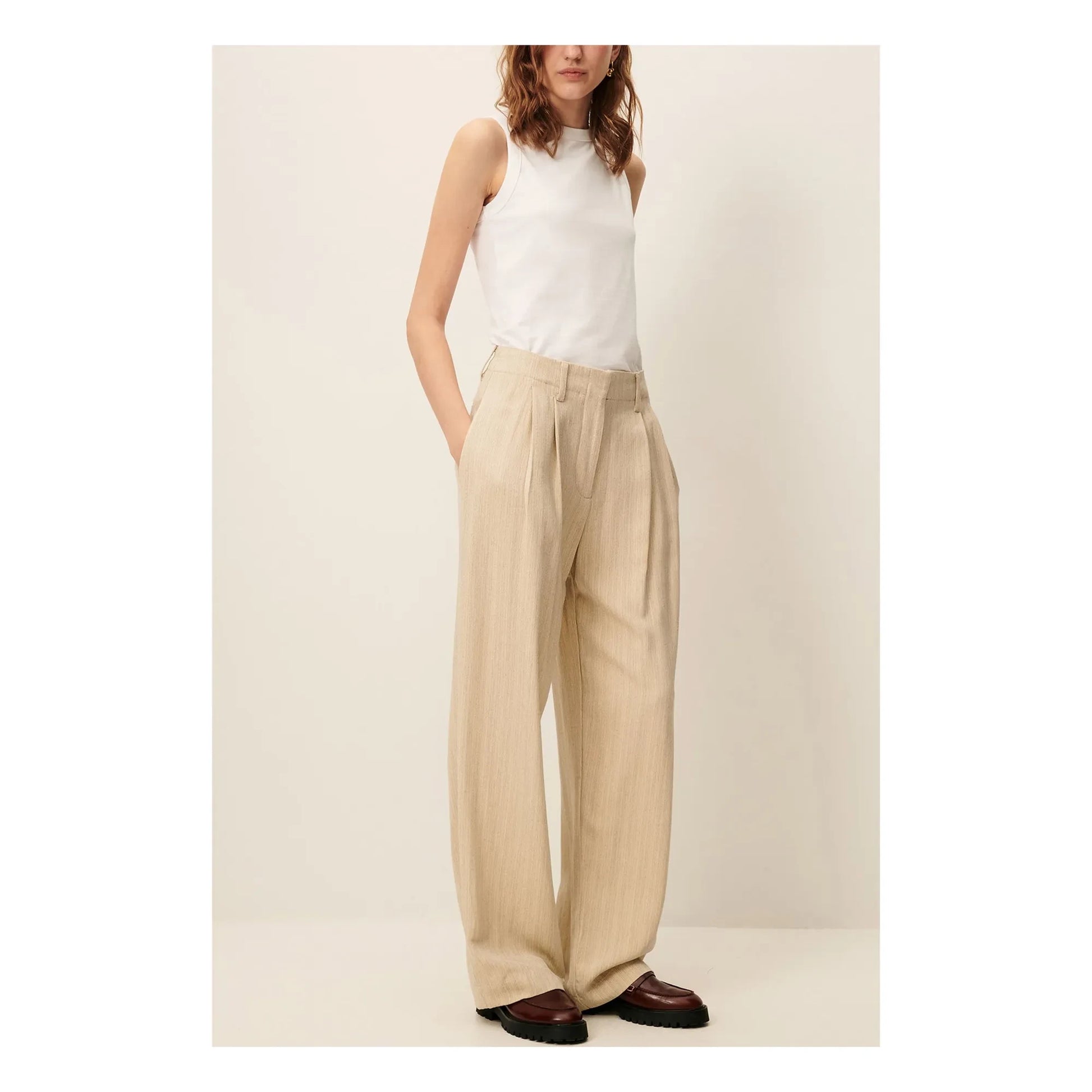 Sessùn - Bodaman pants | Cream