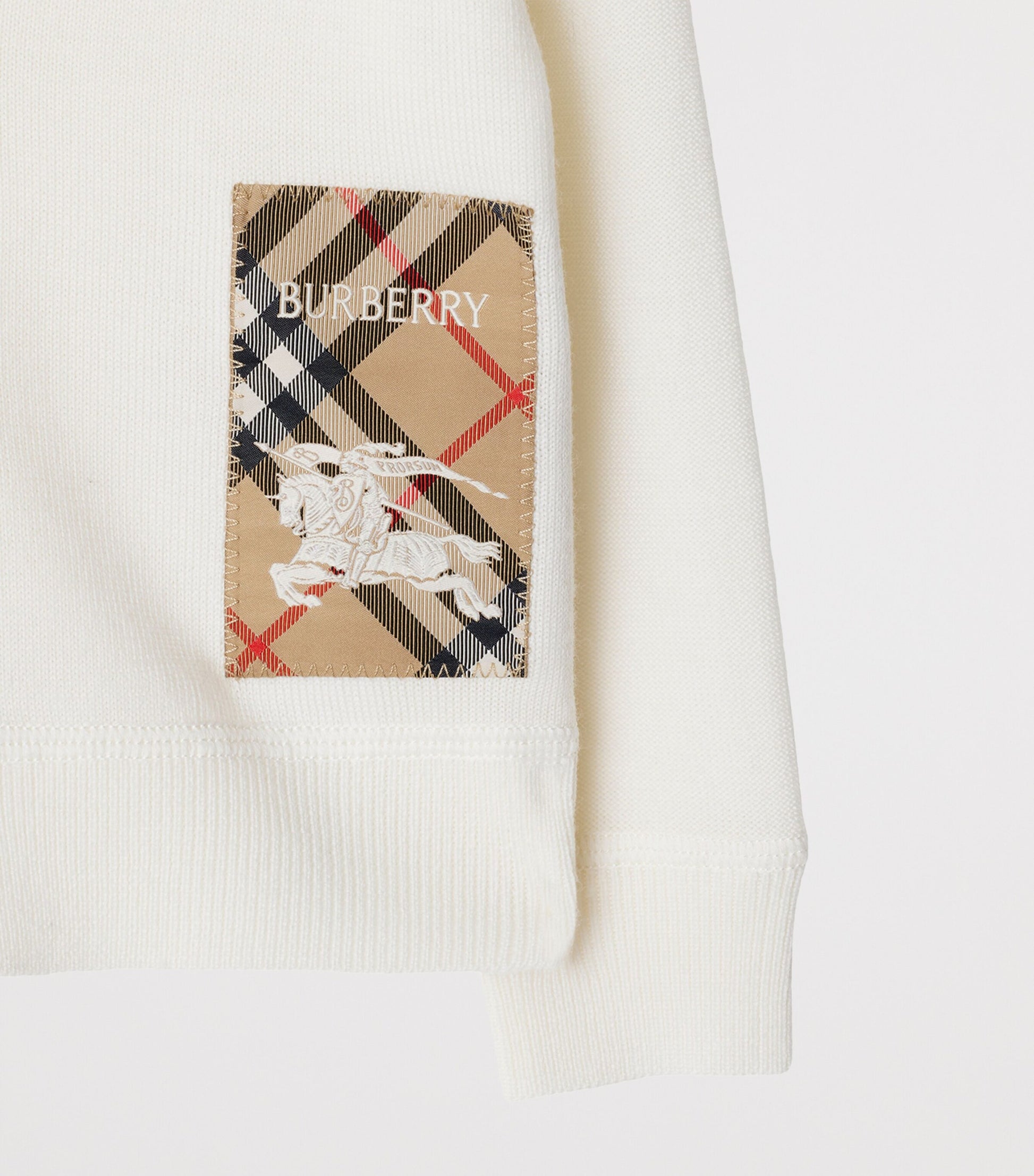 Burberry Kids Wool Check-Patch Cardigan (6-24 Months)