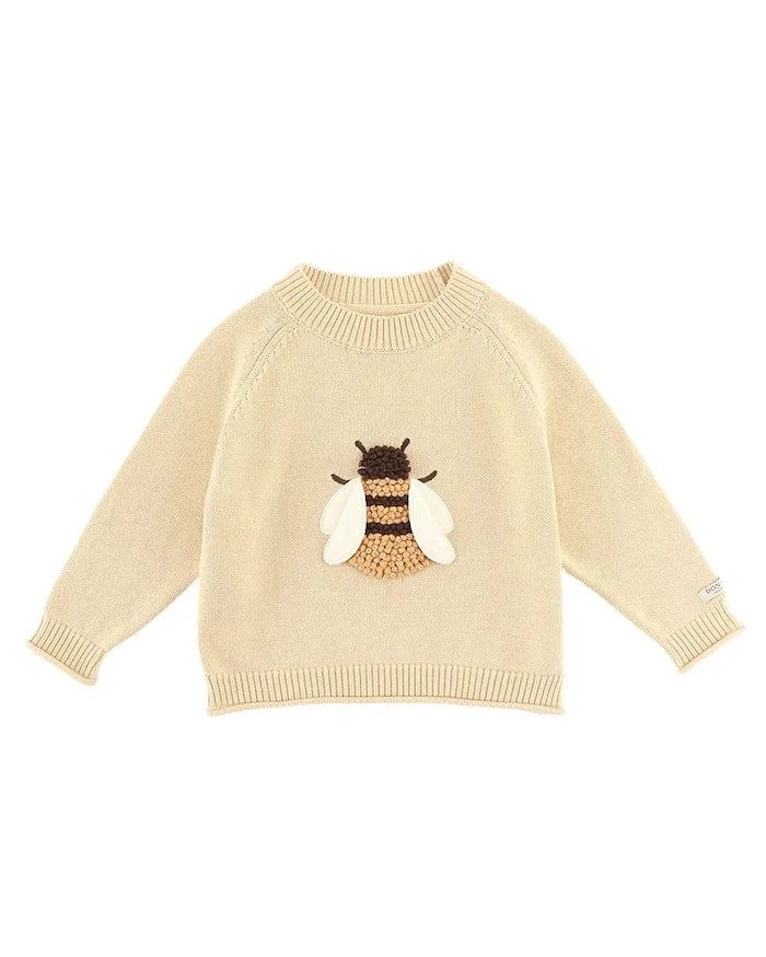 Donsje Valenthe Sweater Bee Bebek Pamuklu Kazak