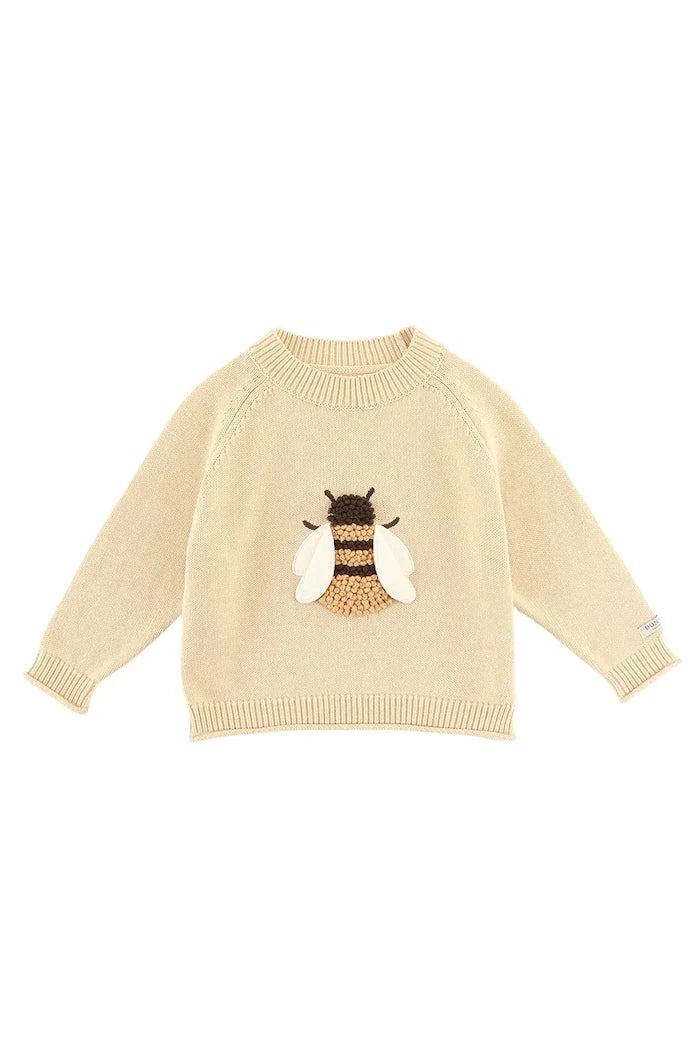 Donsje Valenthe Sweater Bee Bebek Pamuklu Kazak