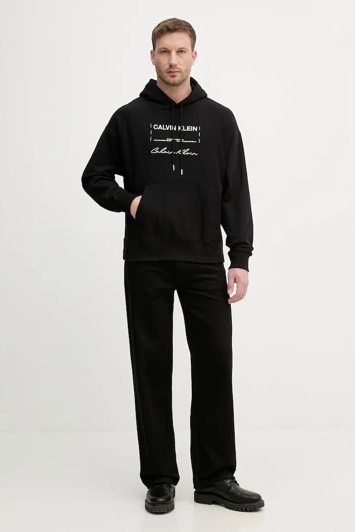 Calvin Klein Jeans суичър с качулка мъжки с памук