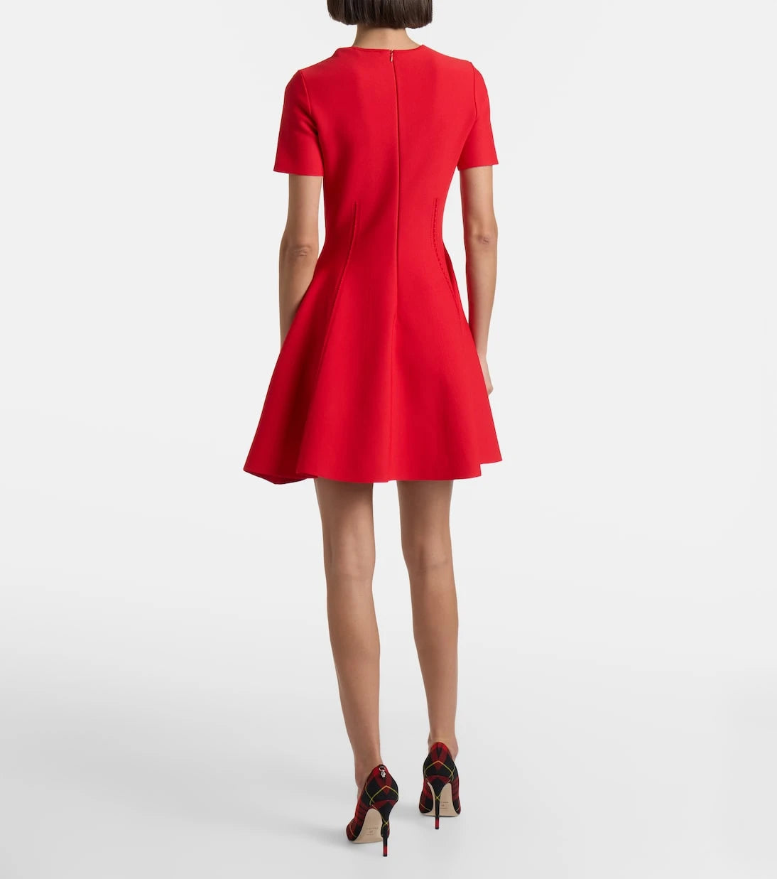 McQueen - Faille minidress