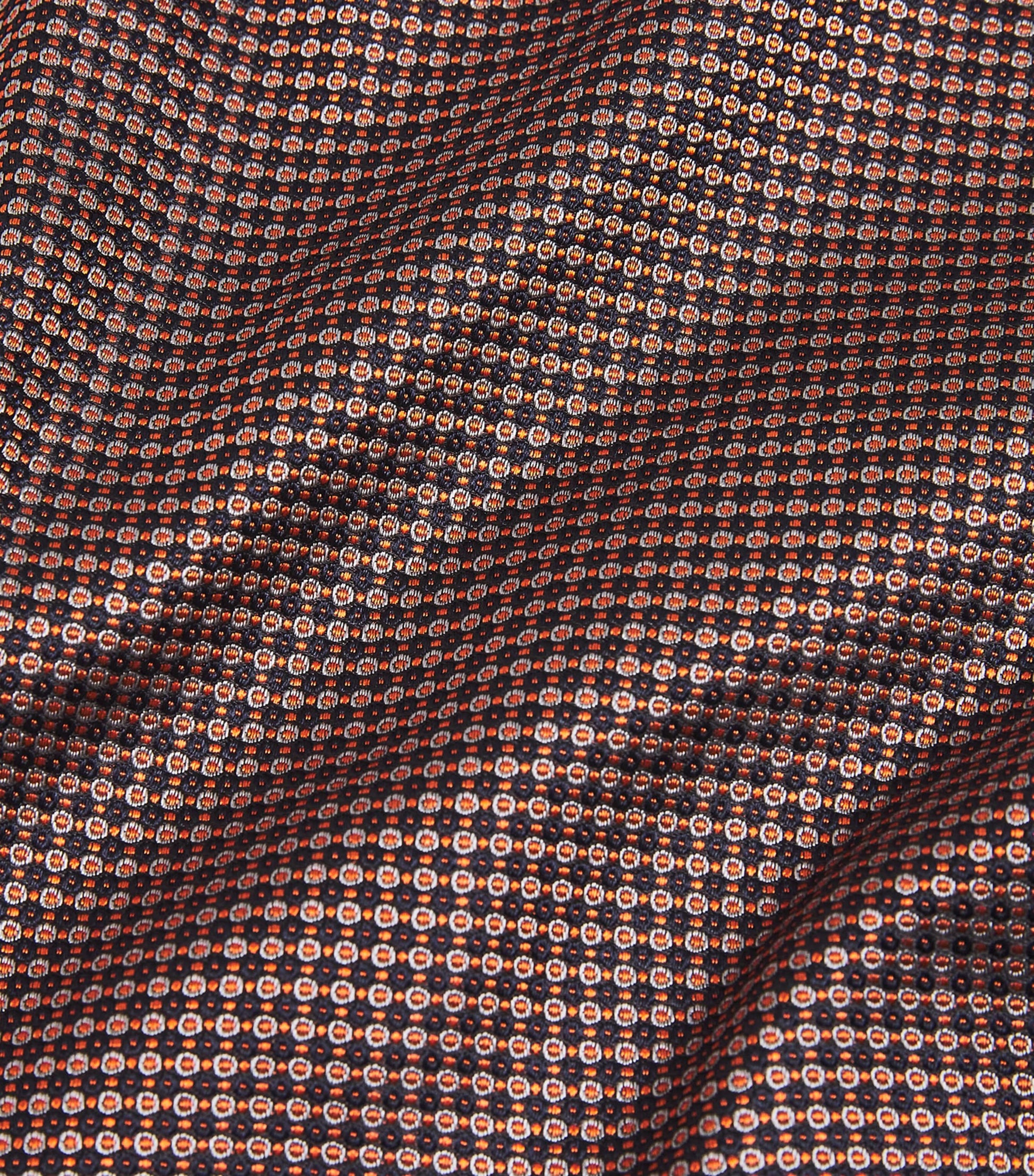 Harrods Silk Jacquard Pocket Square