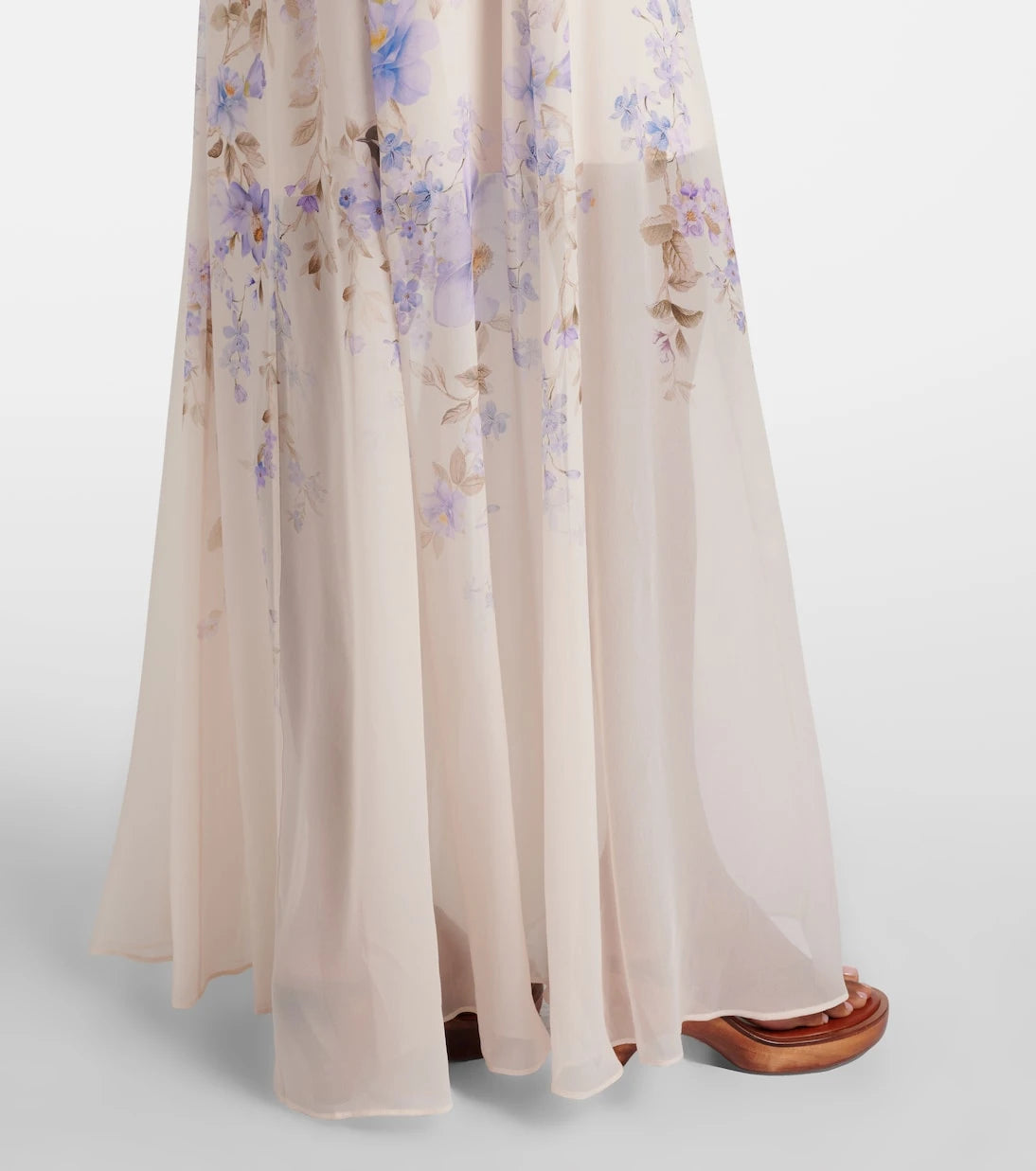 Zimmermann - Luna belted floral maxi dress