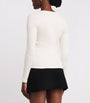 Claudie Pierlot White Cotton Long-Sleeve T-Shirt