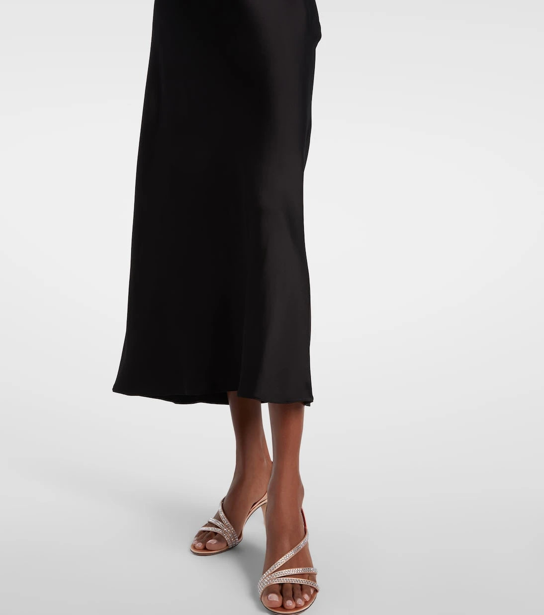 Valentino - Embellished cady midi dress