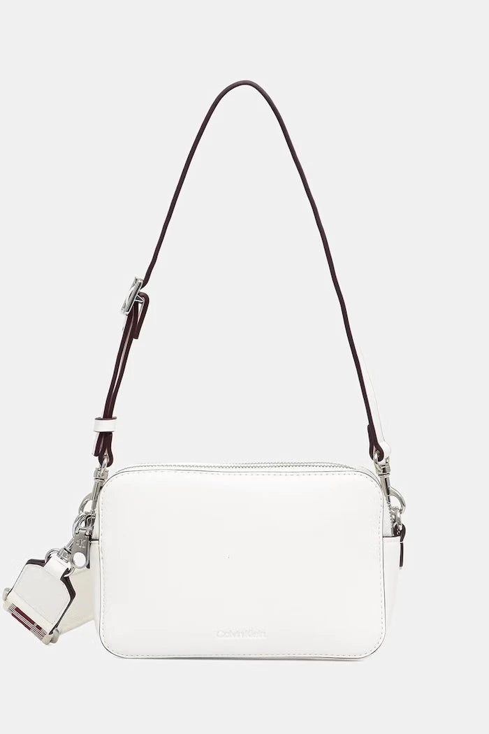 Calvin Klein чанта crossbody дамска от имитация на кожа