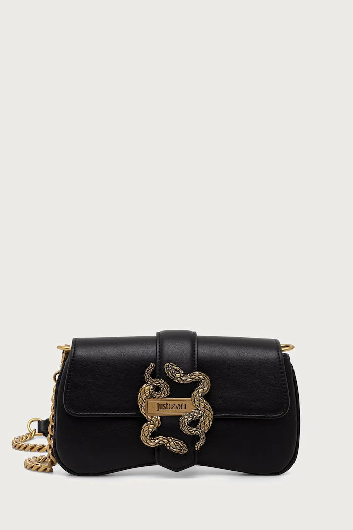 Just Cavalli suni deri kadın crossbody çanta