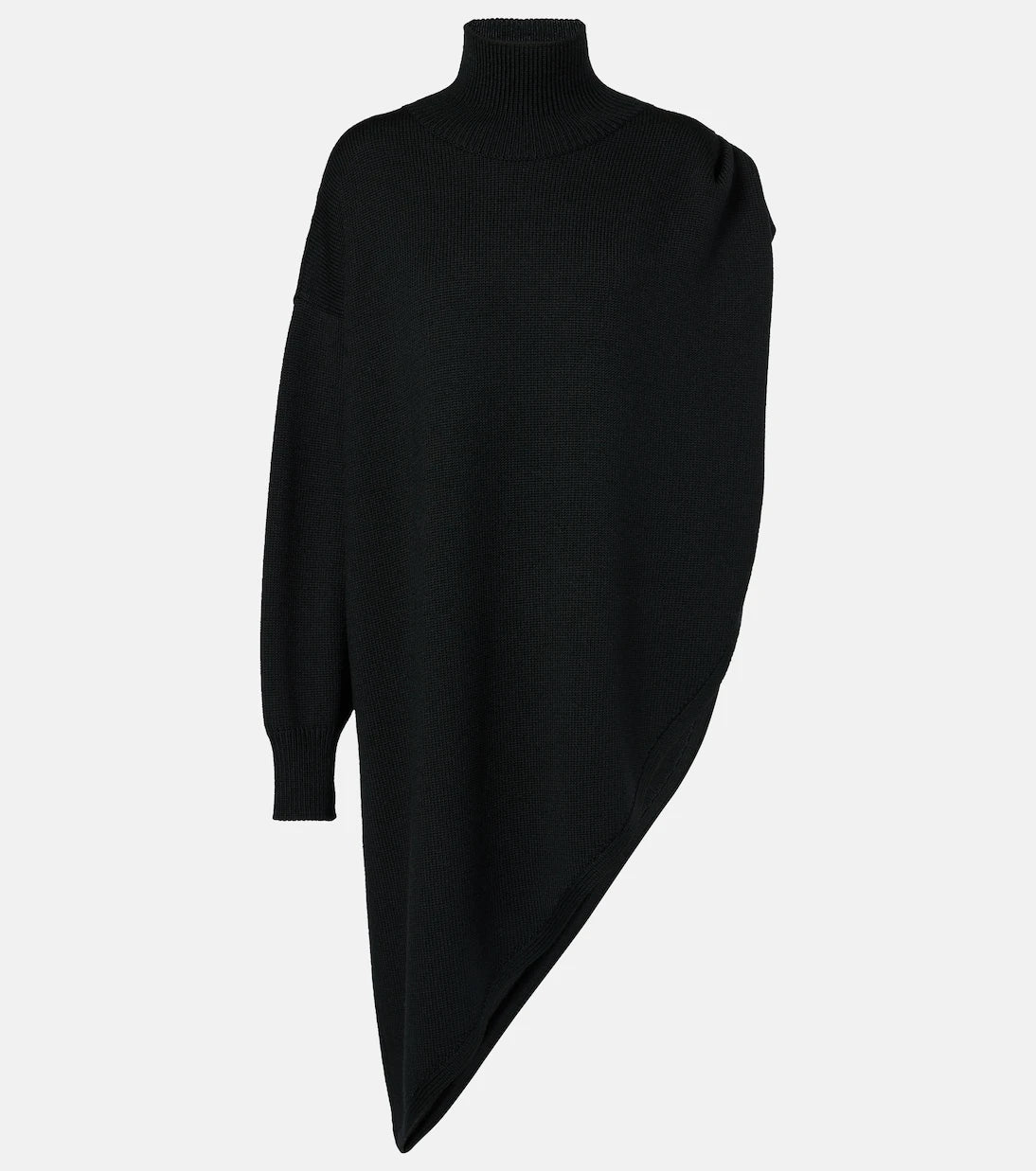 Alaïa - سترة بياقة عالية غير متناظرة ذات كاب